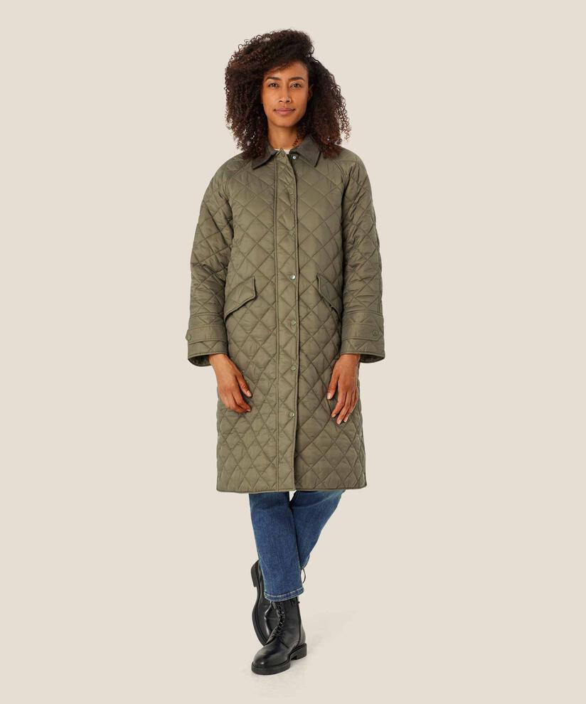 manteau matelassé avec fermeture éclair cachée, Sea Turtle