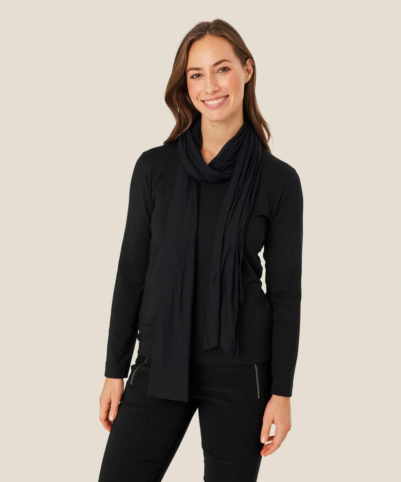 Écharpe En Modal, Black