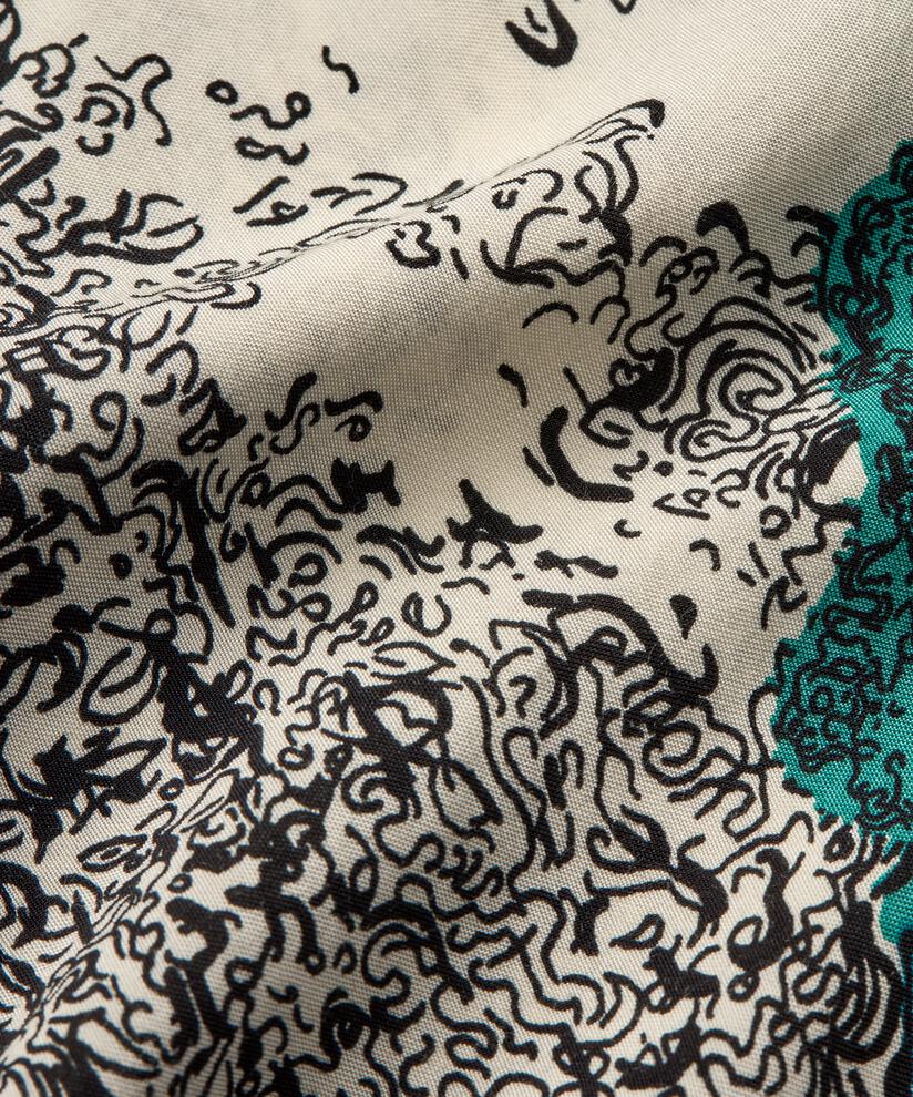 Blouse En Viscose À Col Rond, Celestial
