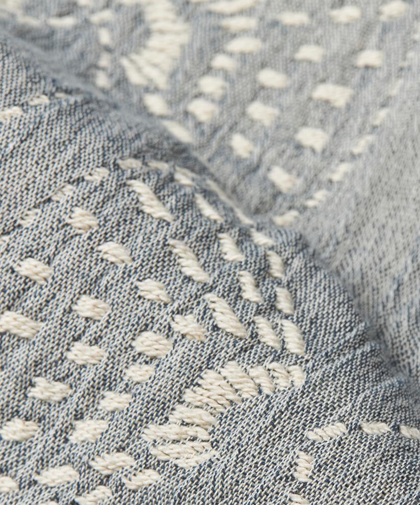 veste avec motif brodé et détails de boutons, Sargasso mel.