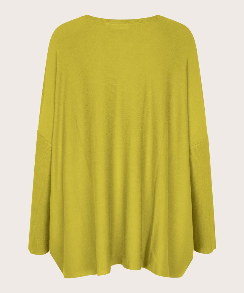 Pull Oversize À Manches Étroites, Burnish Gold