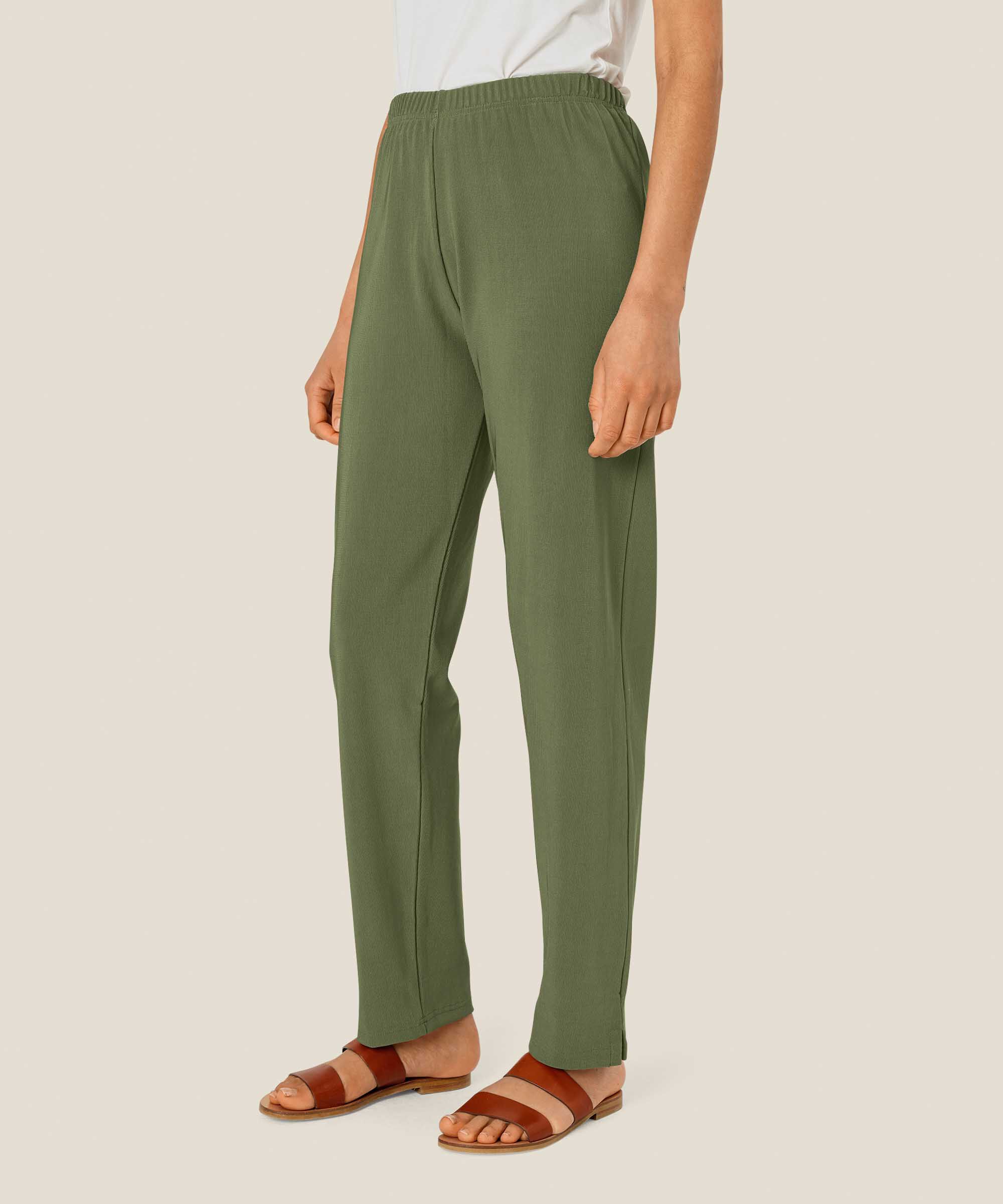 pantalon stretch en qualité côtelée, Four Clover