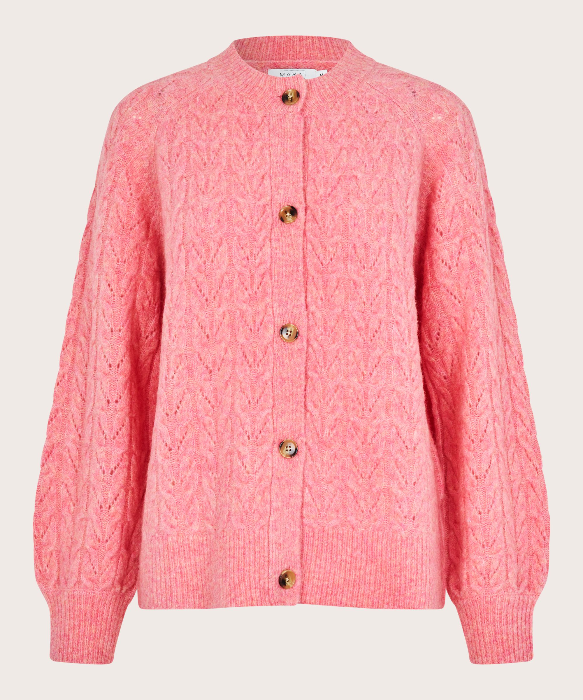 cardigan à trous en mélange de laine, Confetti