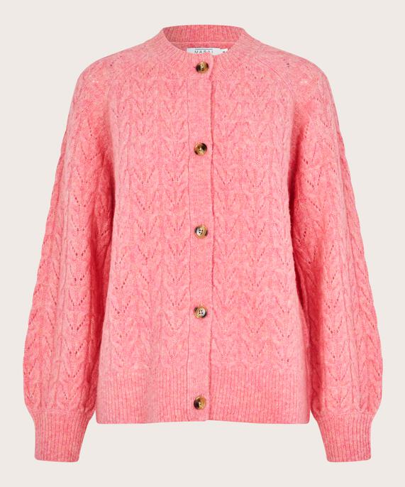 cardigan à trous en mélange de laine, Confetti