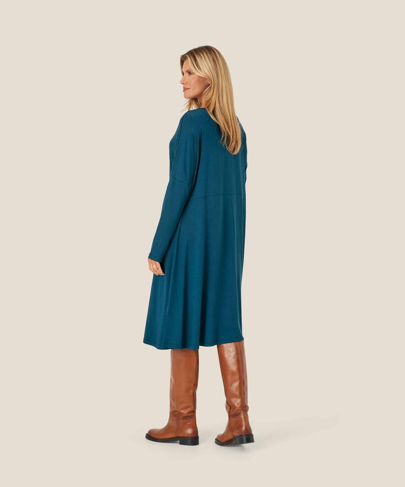 robe en jersey à manches longues avec zip au cou, Reflect Pond