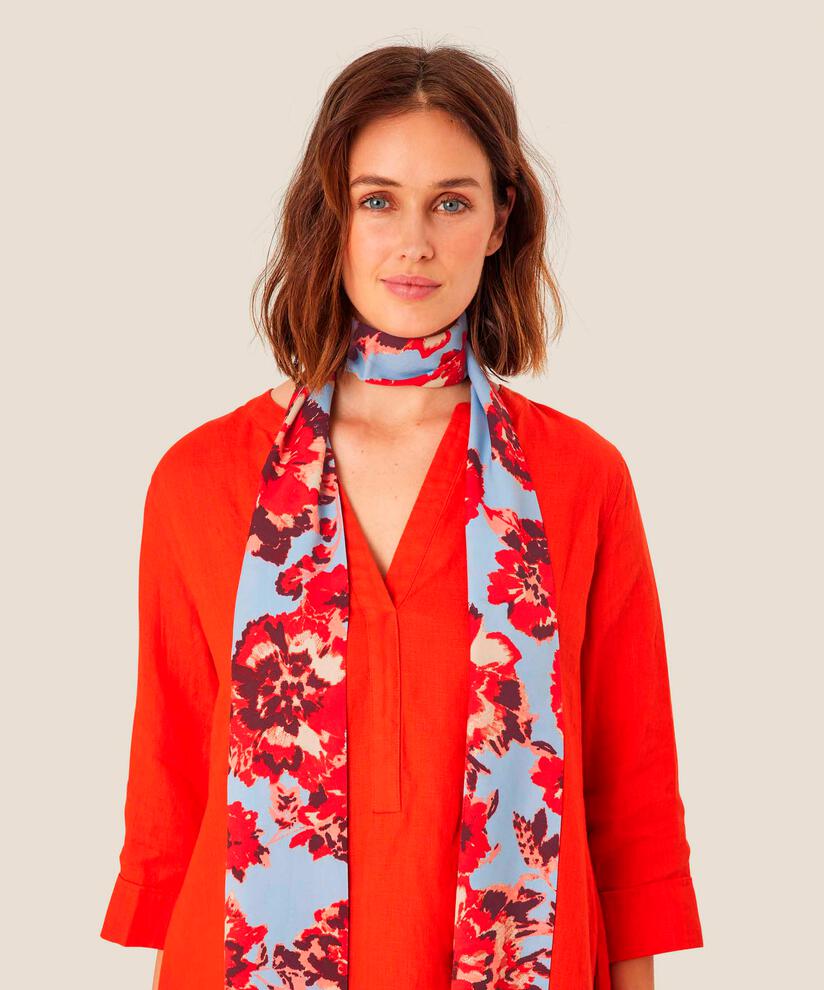 Foulard en Viscose, Orange com