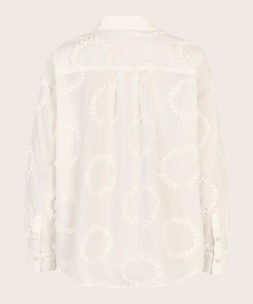 chemise en coton avec applications tissées, Jet Stream