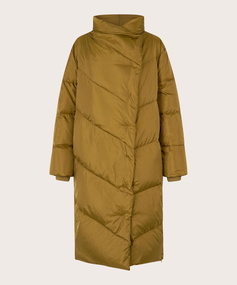 manteau en duvet avec col montant, Plantation