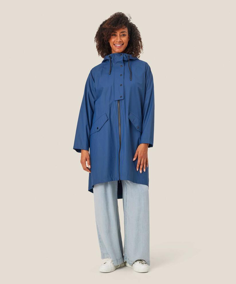 imperméable avec capuche et fermeture éclair à double curseur, Sargasso Sea