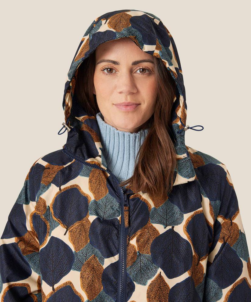 imperméable à motifs avec capuche, Moonlit Ocean