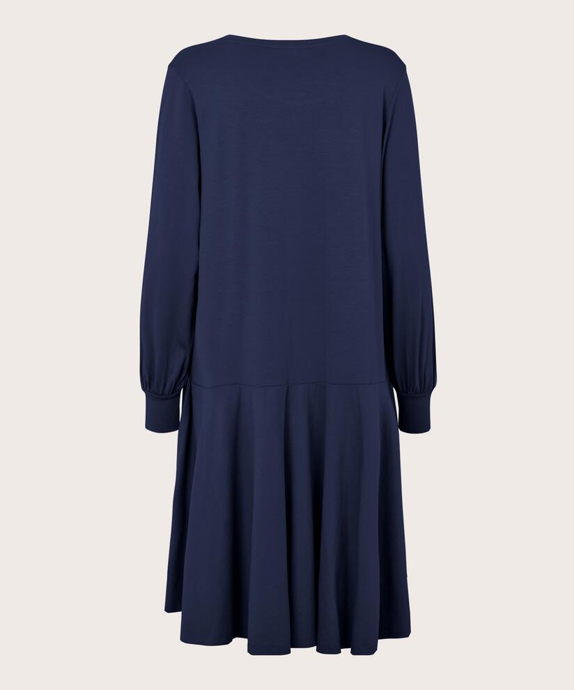 robe en jersey avec largeur, Maritime Blue