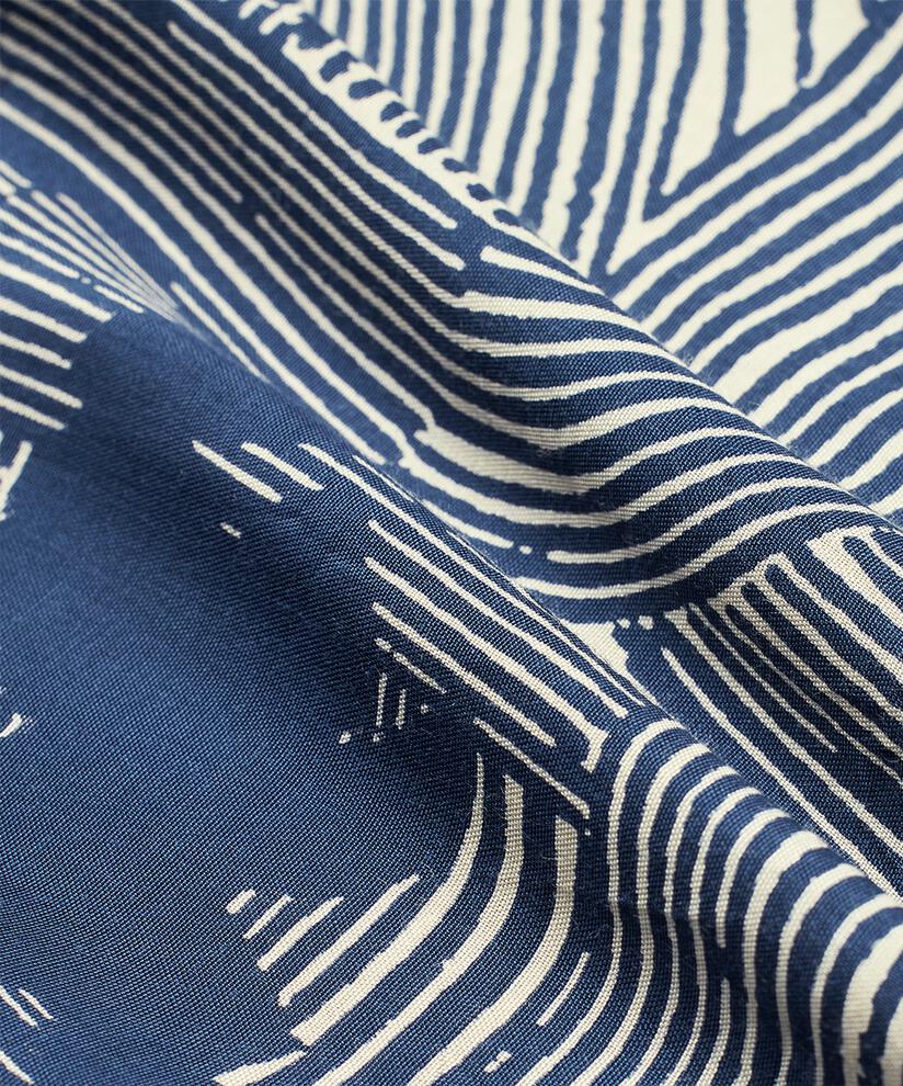 robe chemise en viscose imprimée avec poches, Sargasso Sea