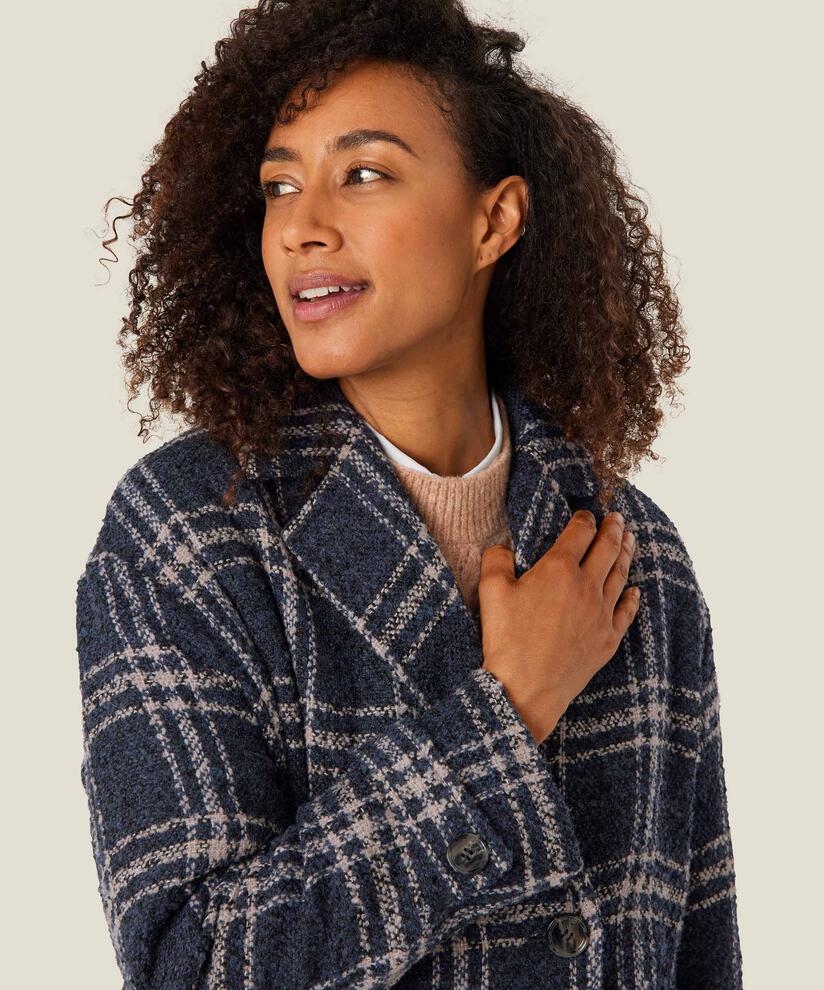 manteau court en laine mélangée, Moonlit Ocean