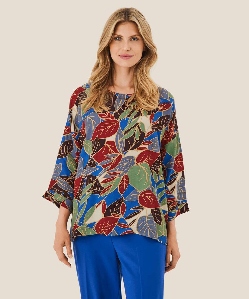 Blouse en viscose à manches 3/4, Surf the web