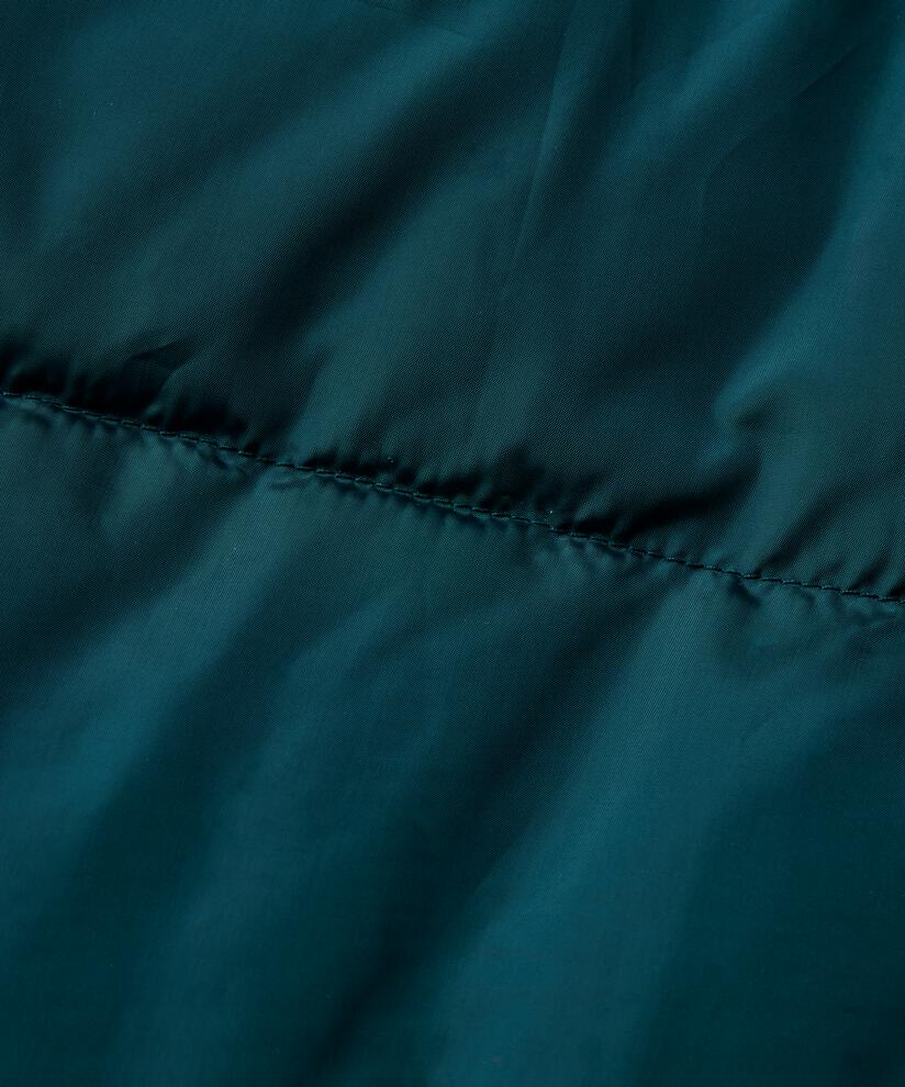 manteau en duvet avec fermeture boutonnée asymétrique, Reflect Pond