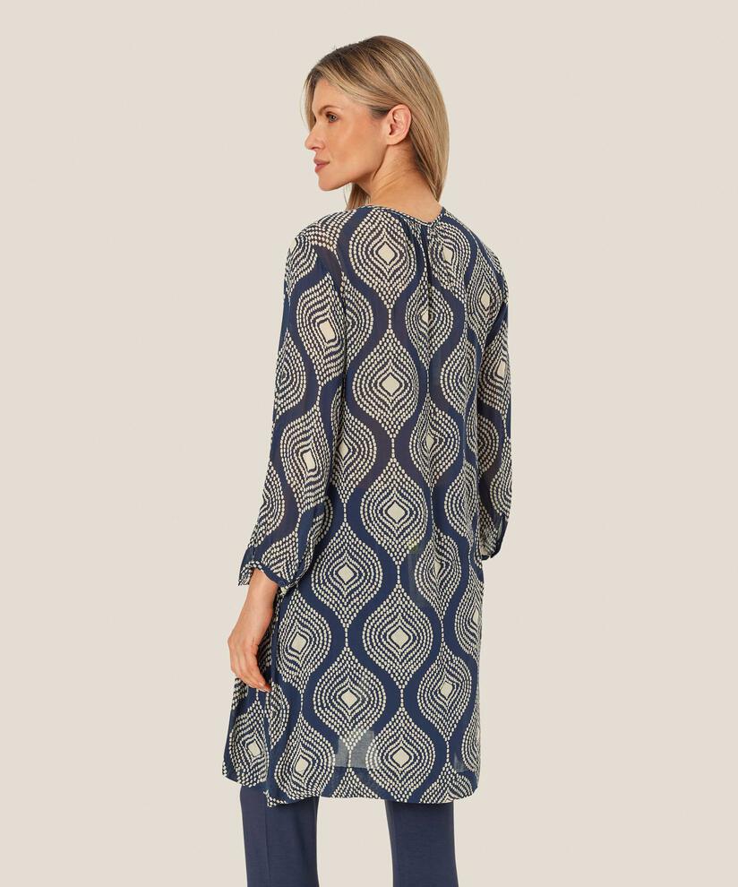tunique en viscose avec lien au cou, Mood Indigo