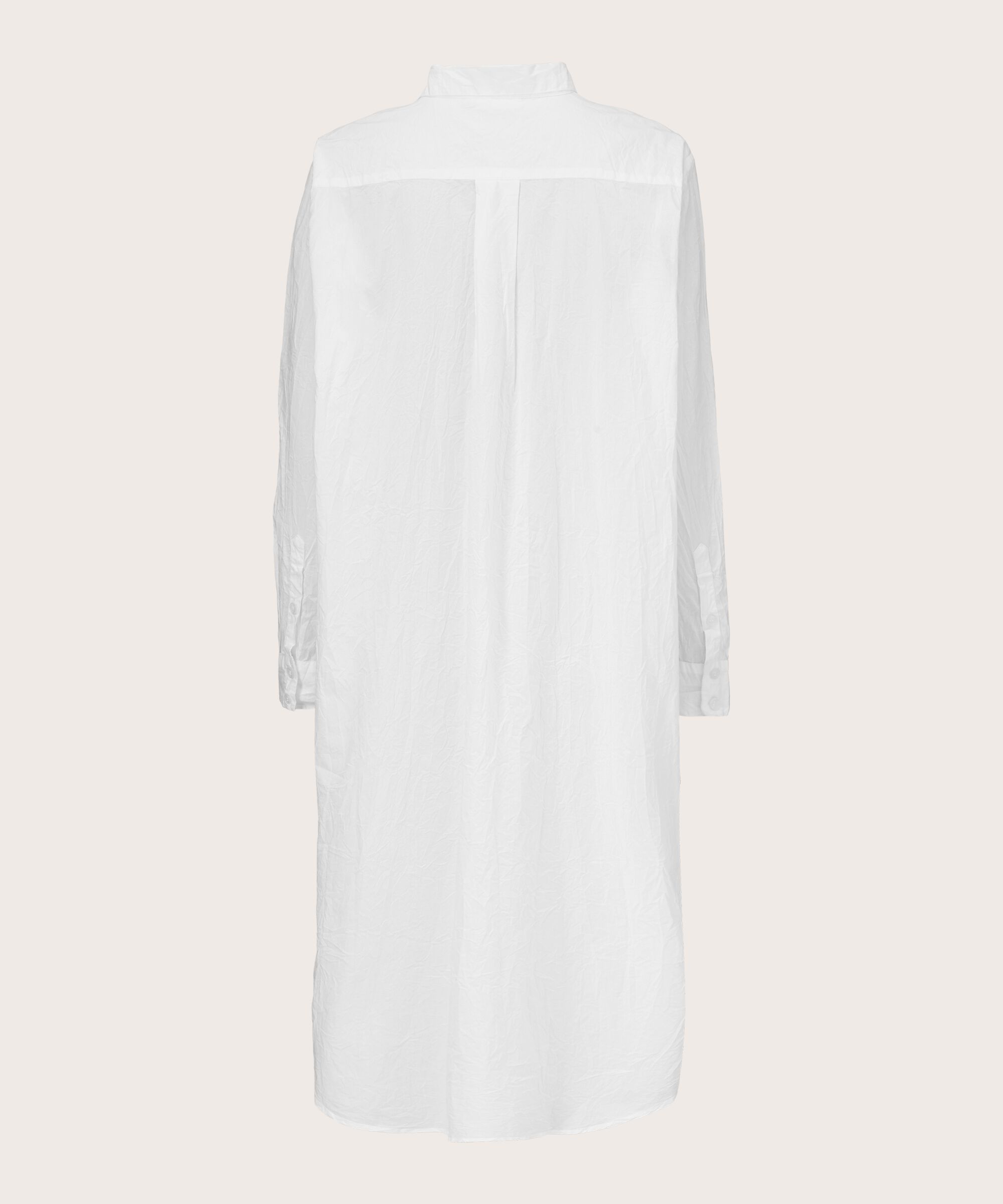 robe chemise en qualité coton, White