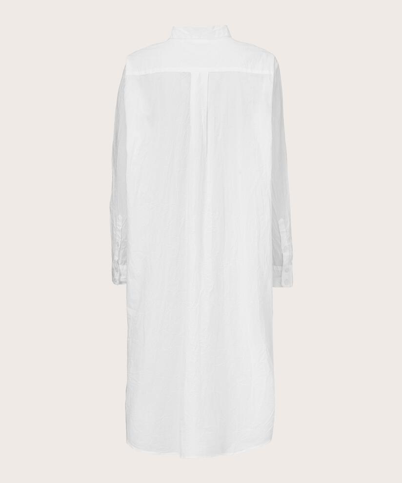 robe chemise en qualité coton, White