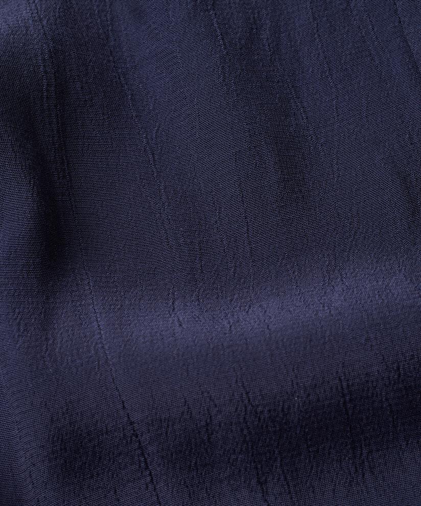 robe en viscose avec drapé et coutures décoratives, Navy Blazer