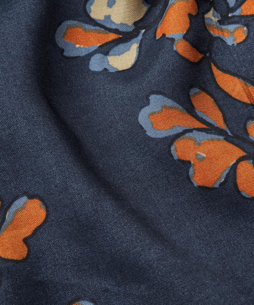 robe en viscose fleurie à manches 3/4, Autumnal