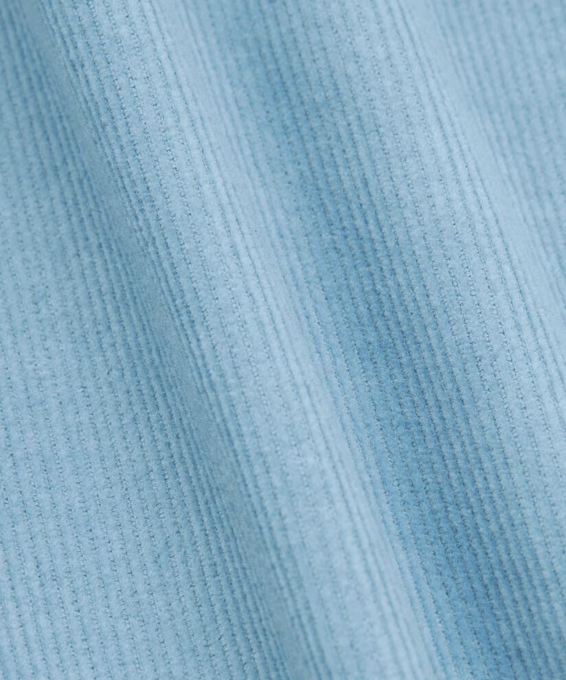 chemise en velours à manches 3/4, Ashley Blue