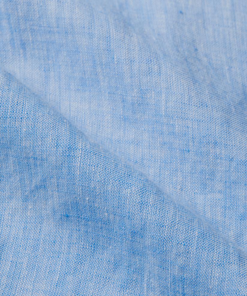 chemise classique en lin à manches trois-quarts, Marina