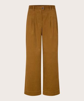 pantalon en velours côtelé avec poches fendues, Breen
