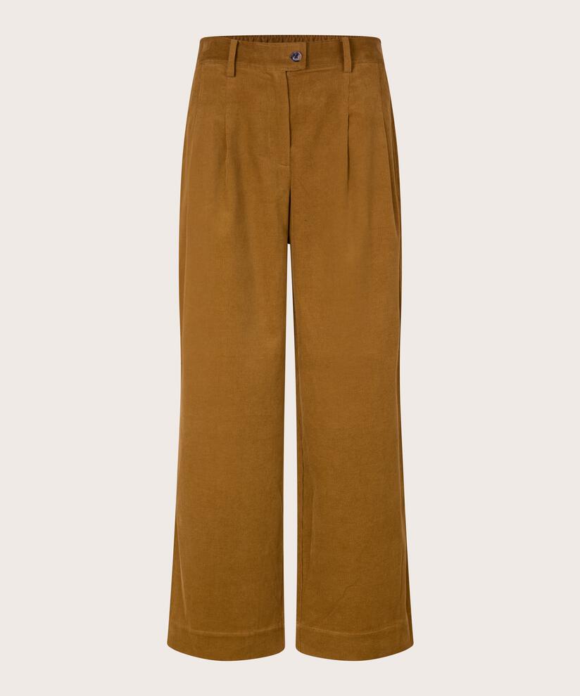 pantalon en velours côtelé avec poches fendues, Breen
