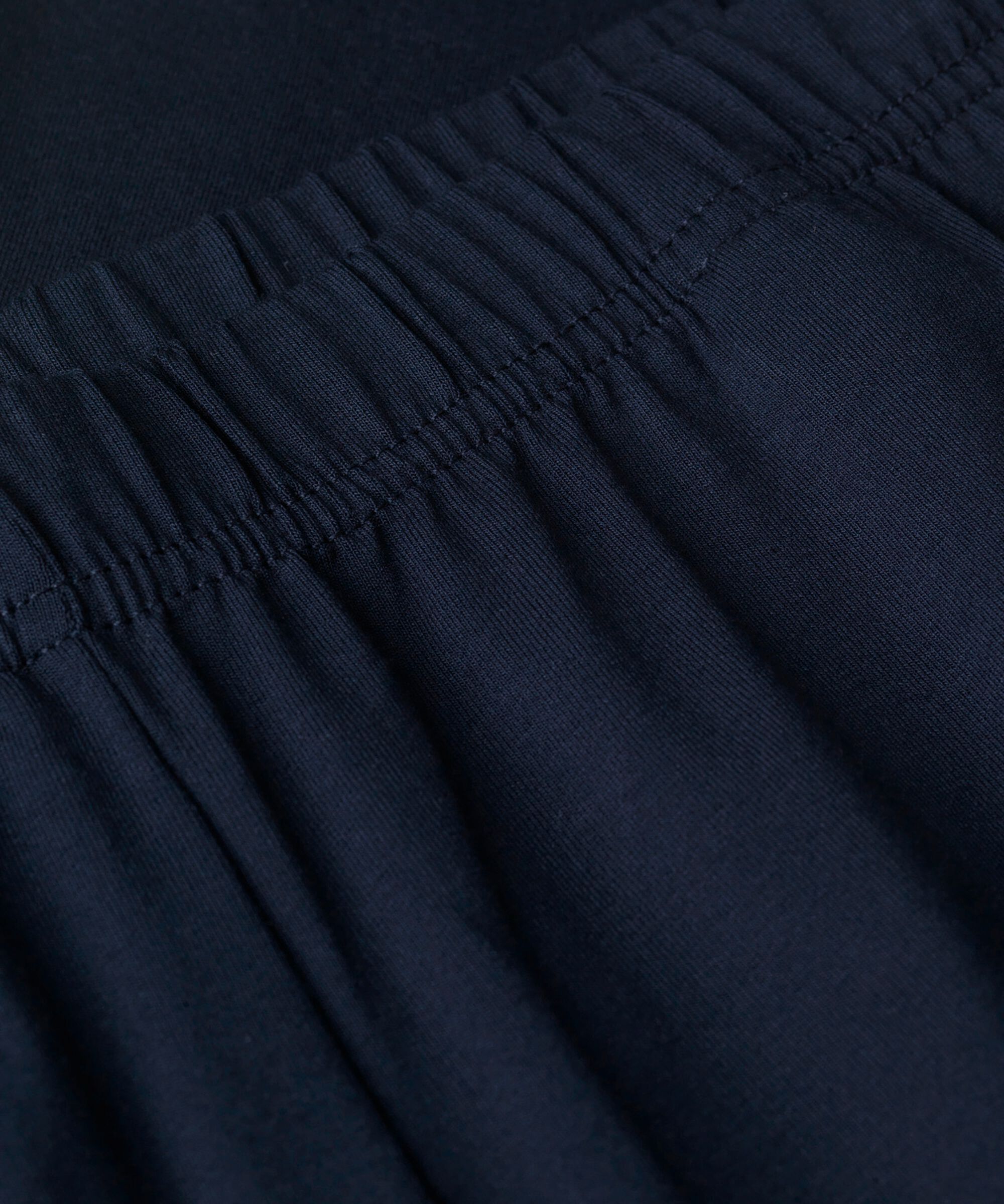 Legging Long En Jersey Doux, Navy
