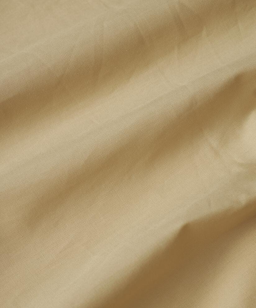 top en coton avec col et patte de boutonnage, Pale Khaki