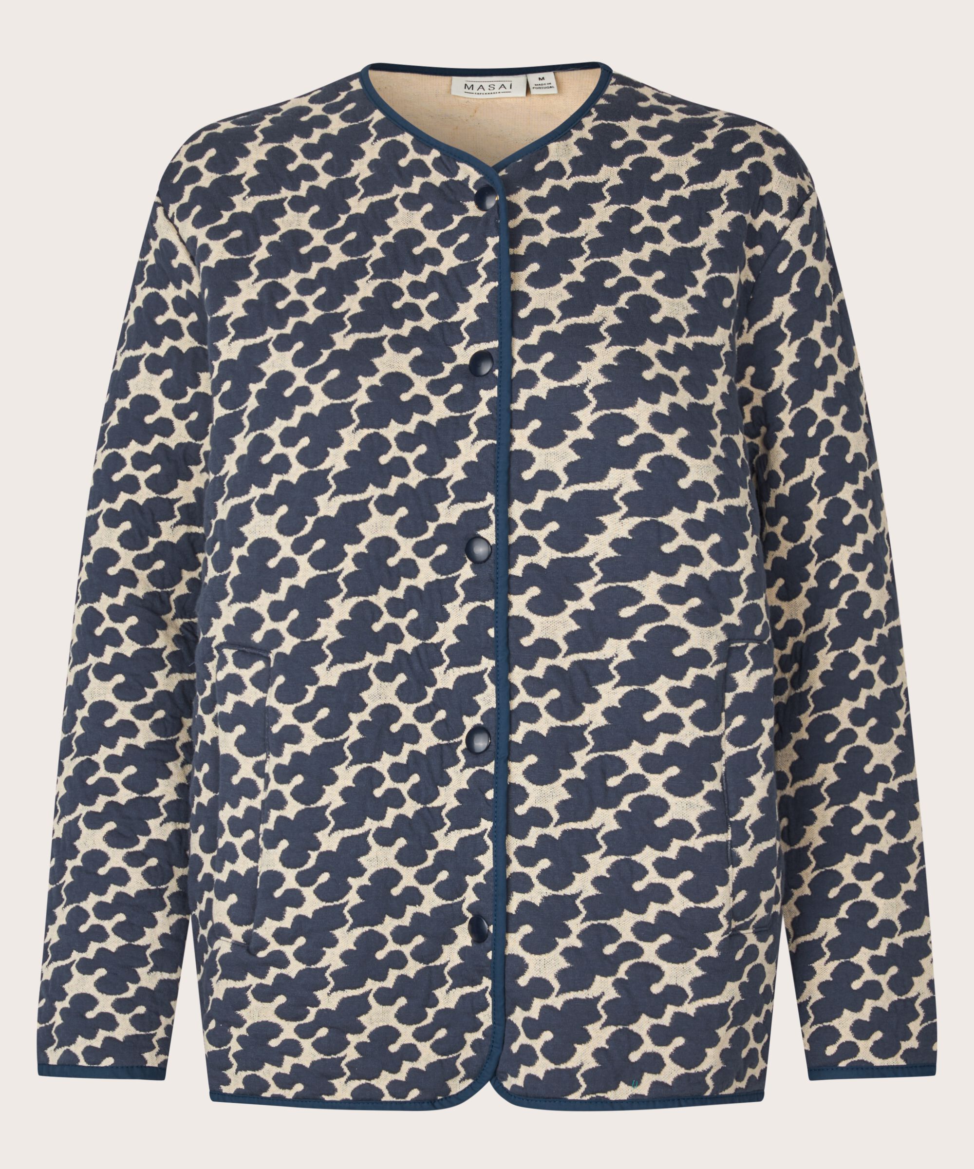 veste légère avec boutons-pression et poches fendues, Mood Indigo