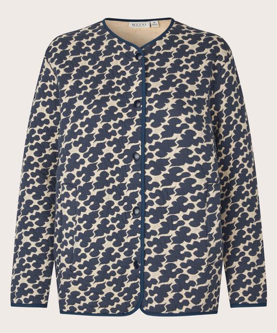 veste légère avec boutons-pression et poches fendues, Mood Indigo