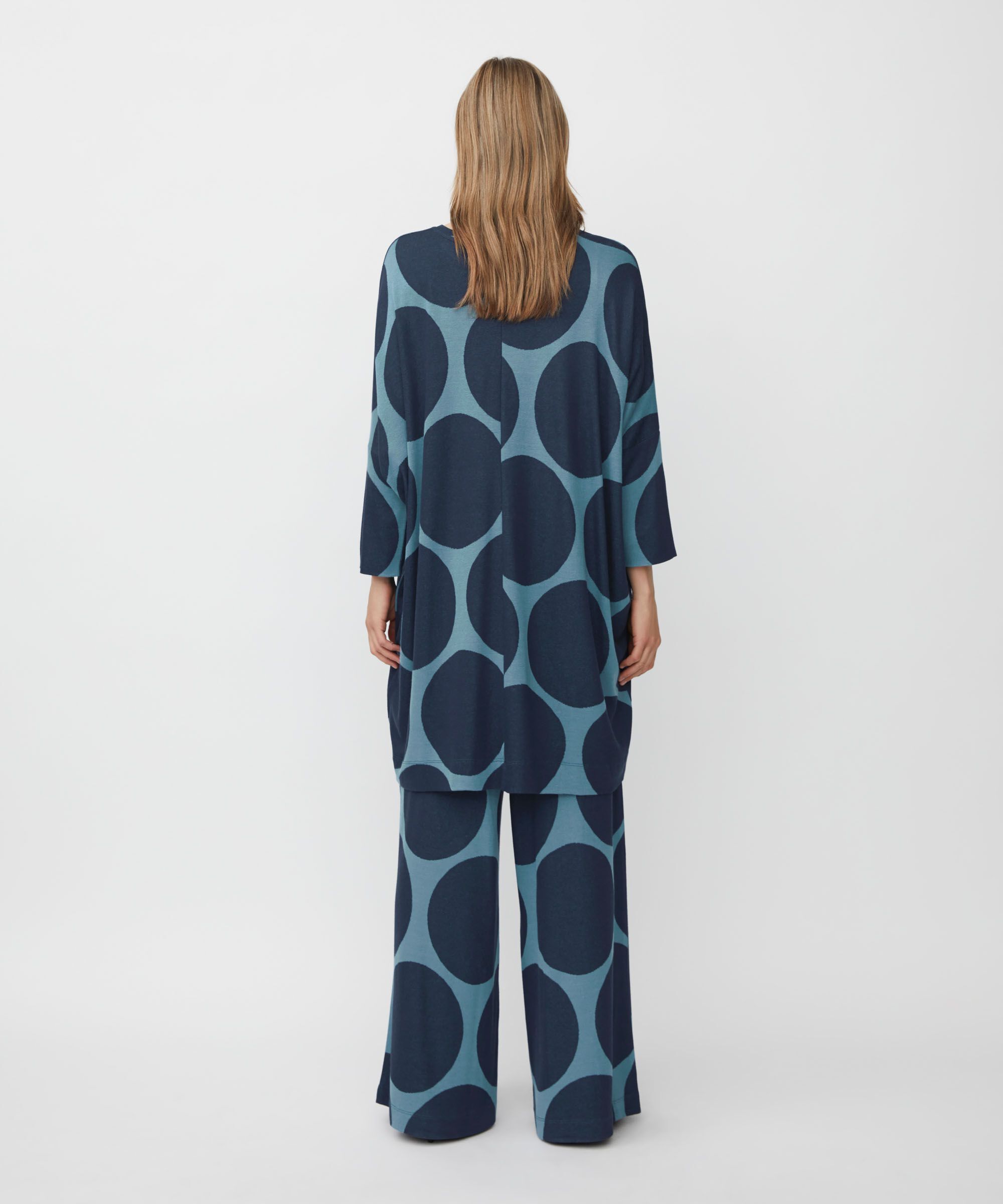 Tunique Oversize En Jersey À Manches Étroites, Proven Blue