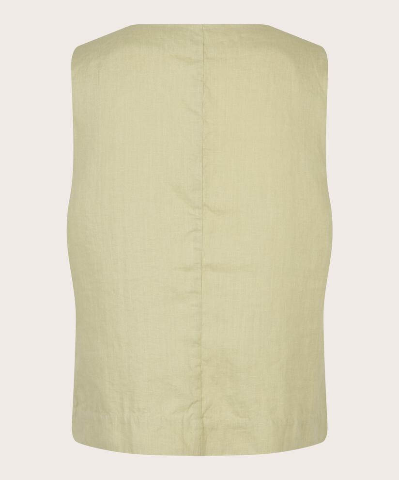 gilet féminin en lin doux, Bog