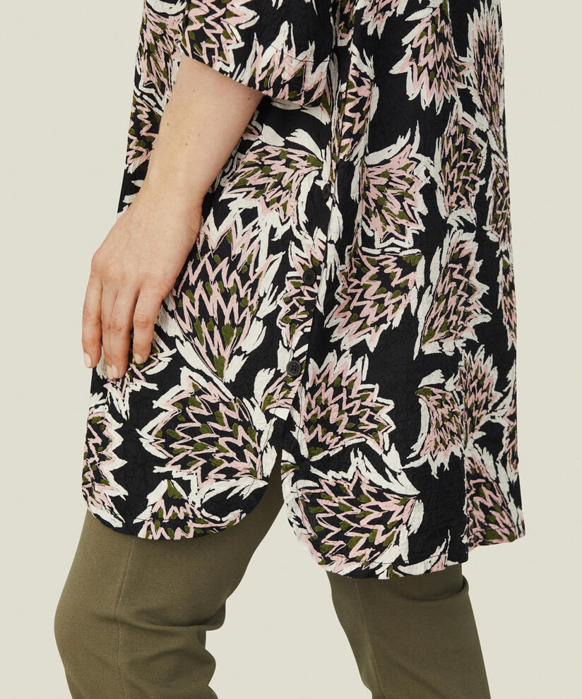 GARNETTA TUNIC, Silver Pink