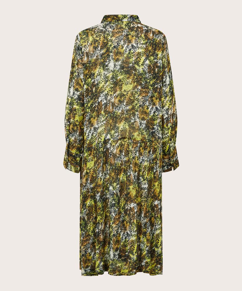 robe en viscose légère transparente, Green Sheen