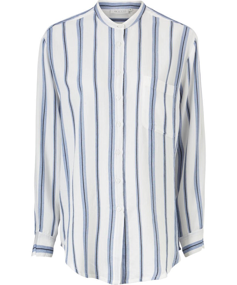 IVANA SHIRT, Blue Fog