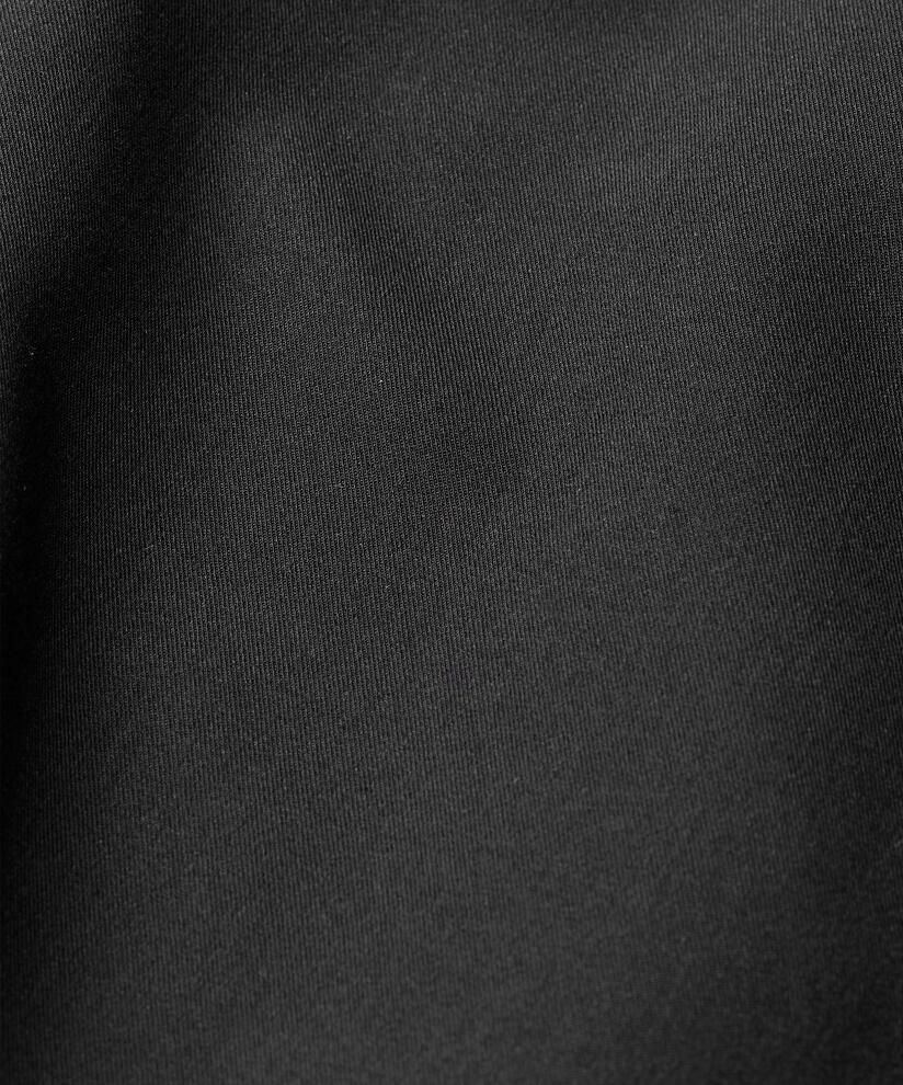 gilet avec fermeture à boutons et ceinture, Black