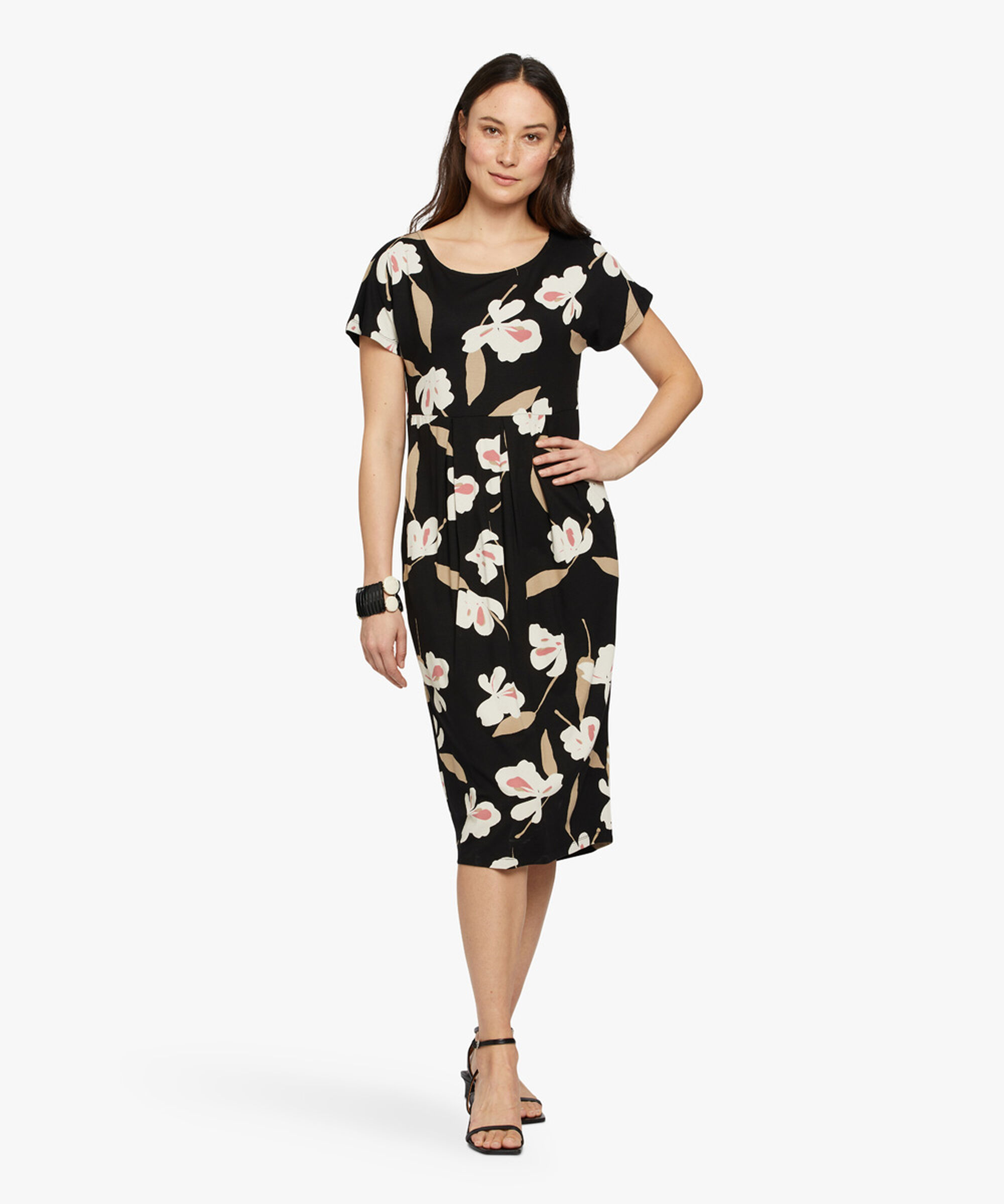 OLNIA DRESS, Dusty Cedar