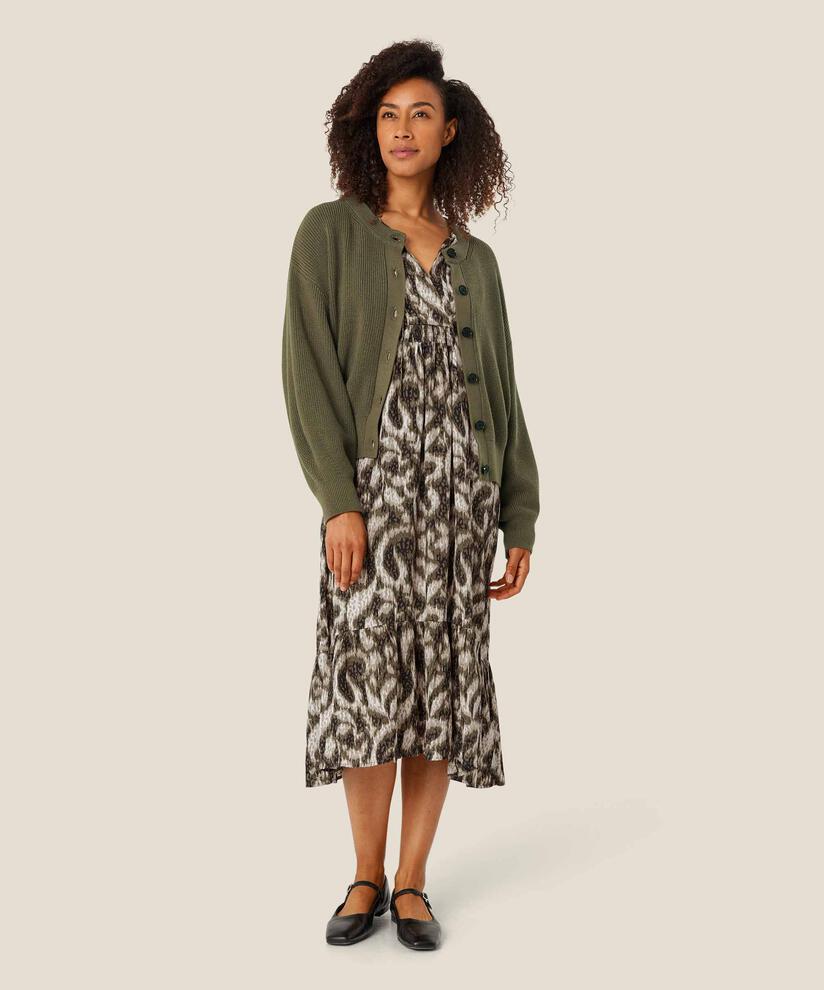 cardigan avec bords côtelés, Sea Turtle