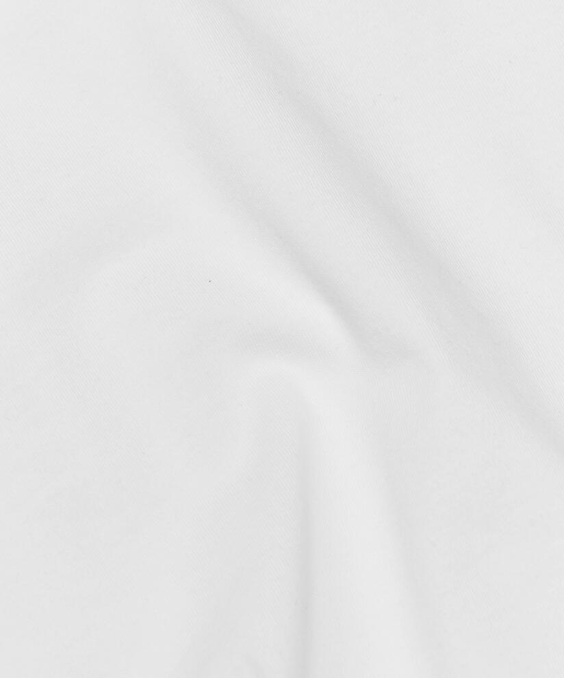 débardeur ajusté en jersey extensible, White