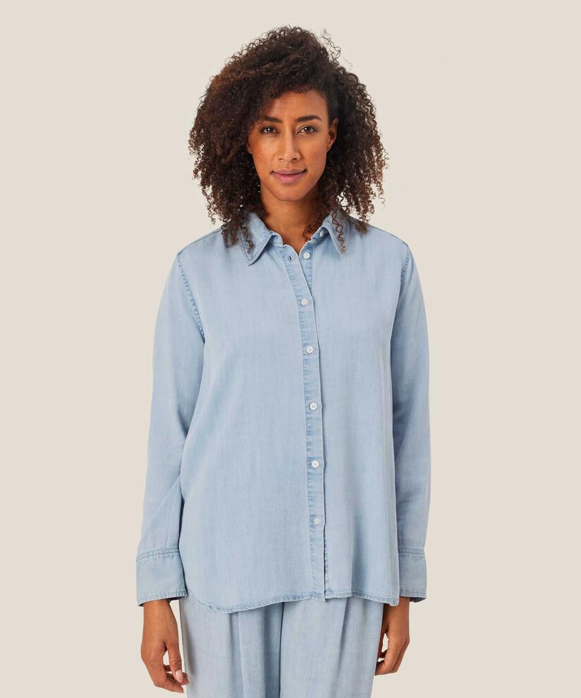 chemise en jean léger en lyocell, Light Denim