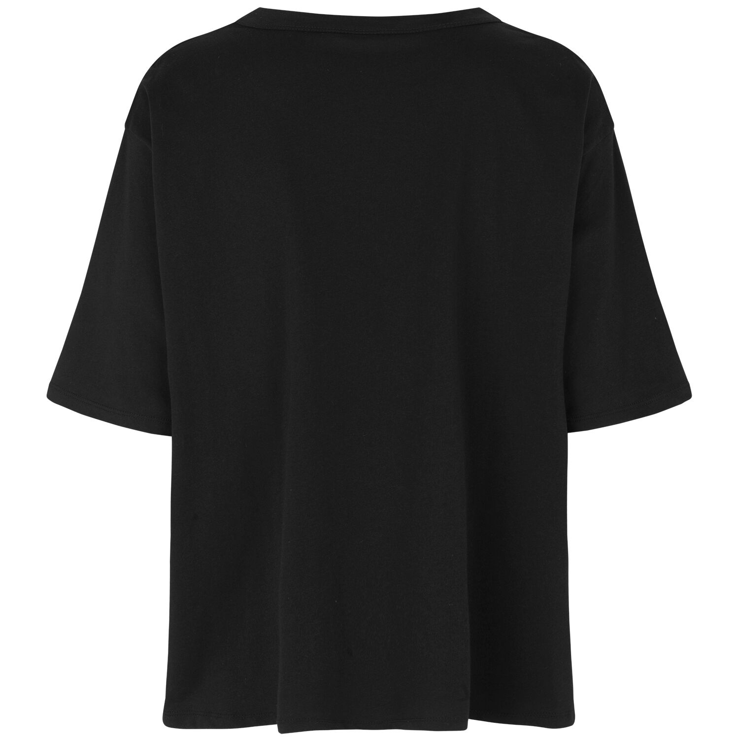 T-shirt &Agrave; Col Rond, Black