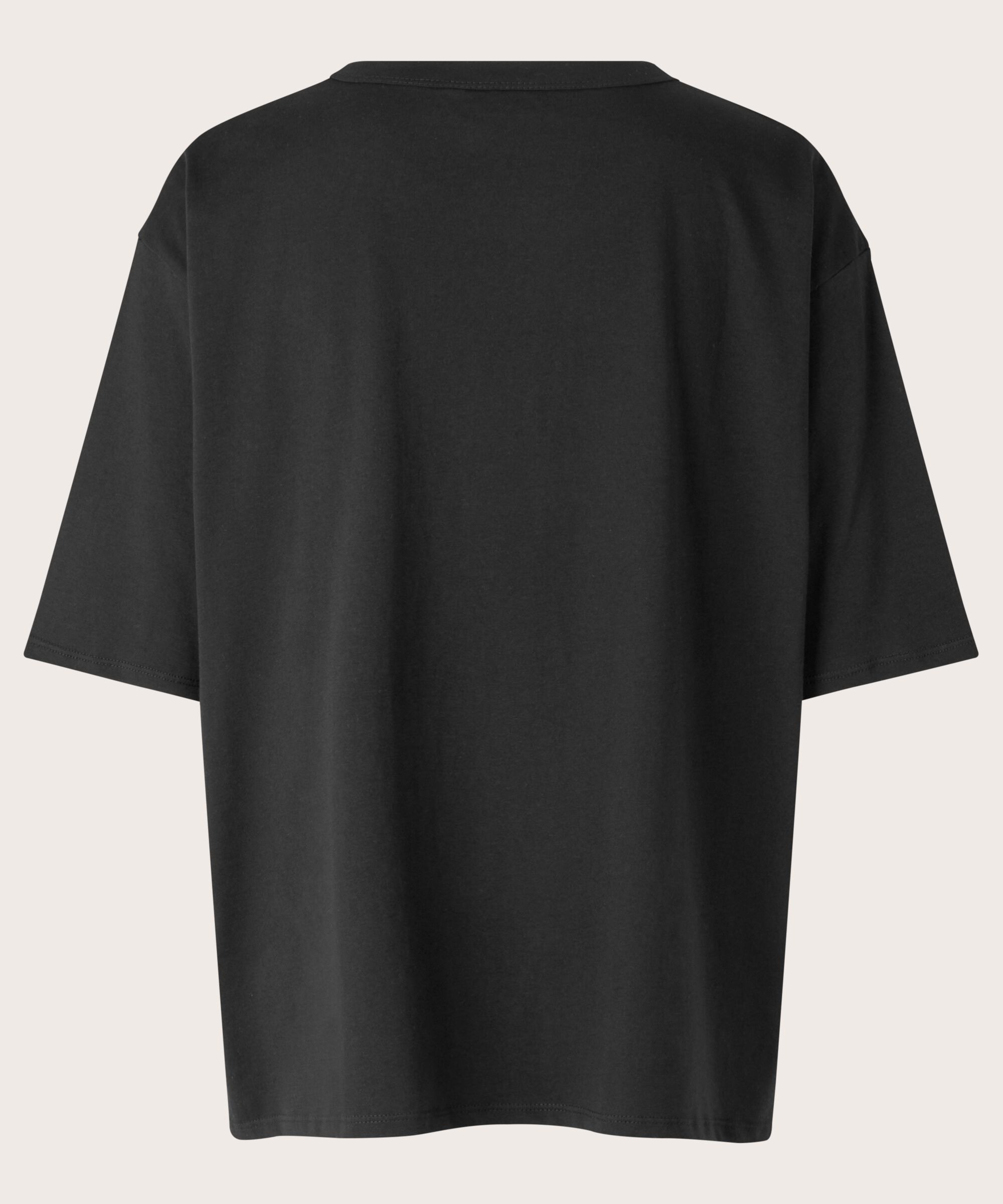 T-shirt À Col Rond, Black