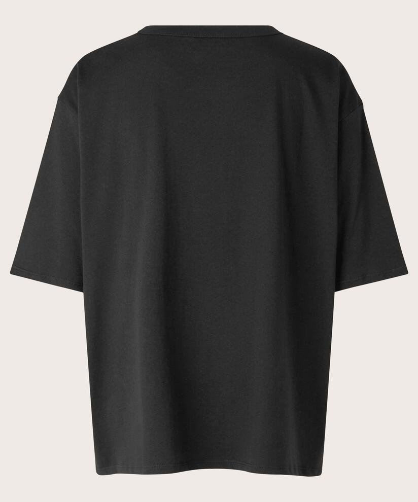 T-shirt À Col Rond, Black