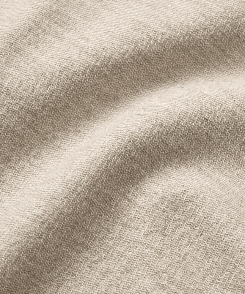 tunique en jersey à manches longues et col roulé, Beige melange