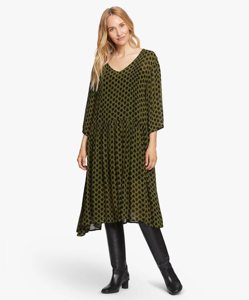 NEOMA DRESS, Lizard