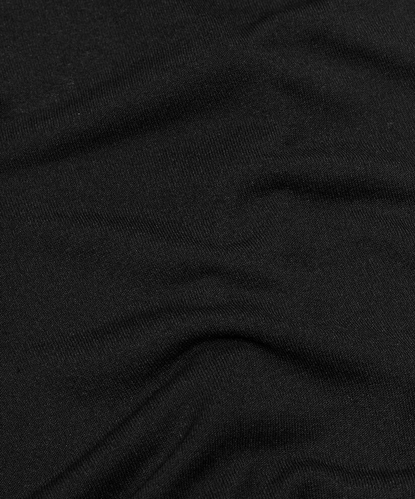 pantalon court en jersey avec taille élastique, Black