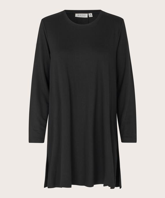 Tunique JERSEY à manches longues, Black