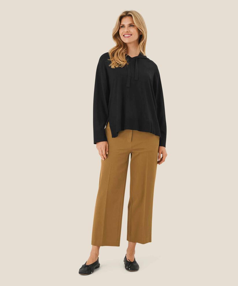 pantalon en coton épais avec poches fendues, Plantation